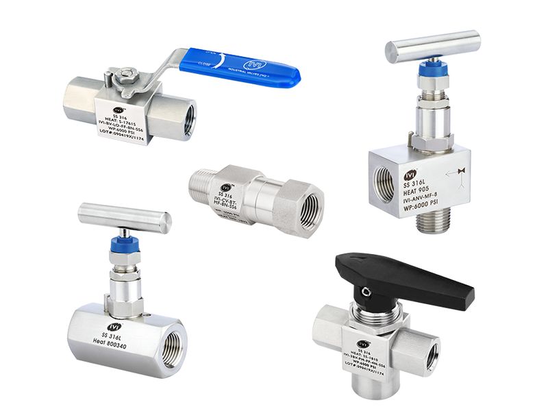Instrument valves and fittings
